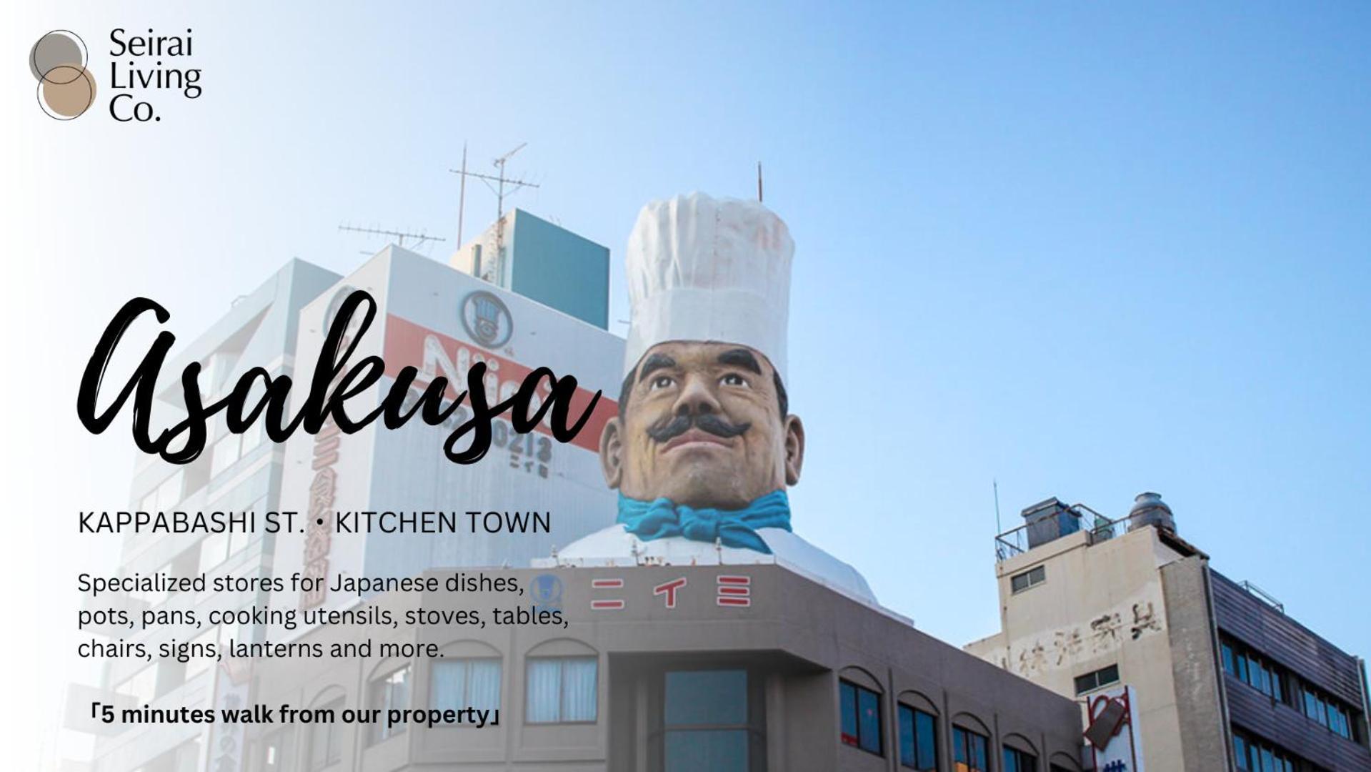 Seirai Asakusa Vacation Rental - 3 Minutes From Station Tokyo Eksteriør bilde